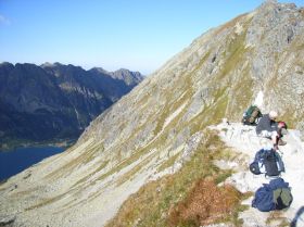 the Carpathians